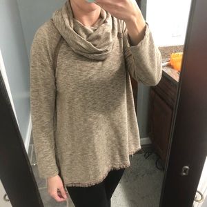 Umgee Cowl Neck Sweater